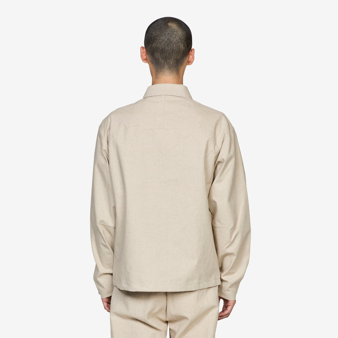 Waypoint Linen Cotton Mixed WP Jacket Beige Jackets