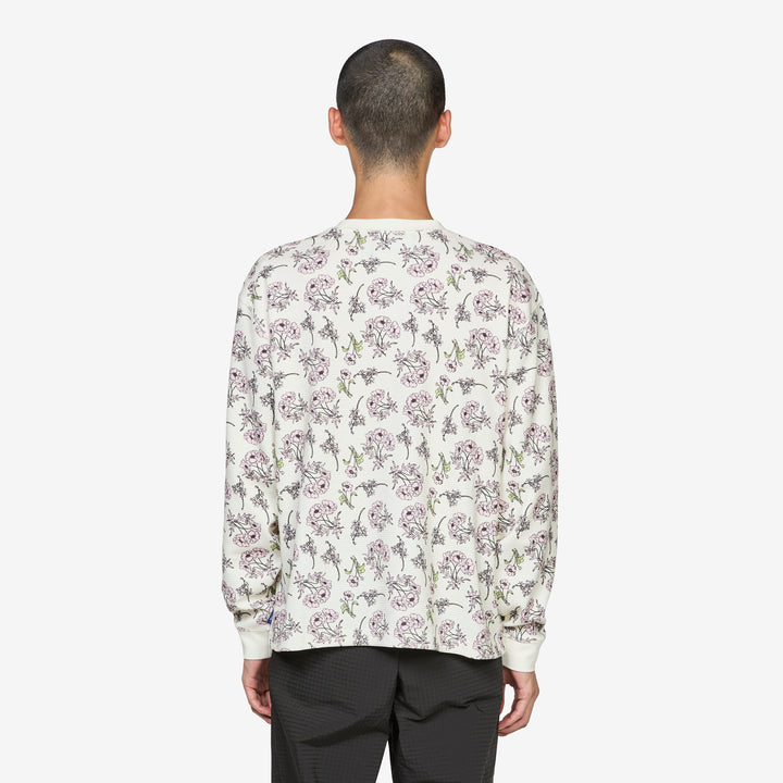 Floral Thermal White