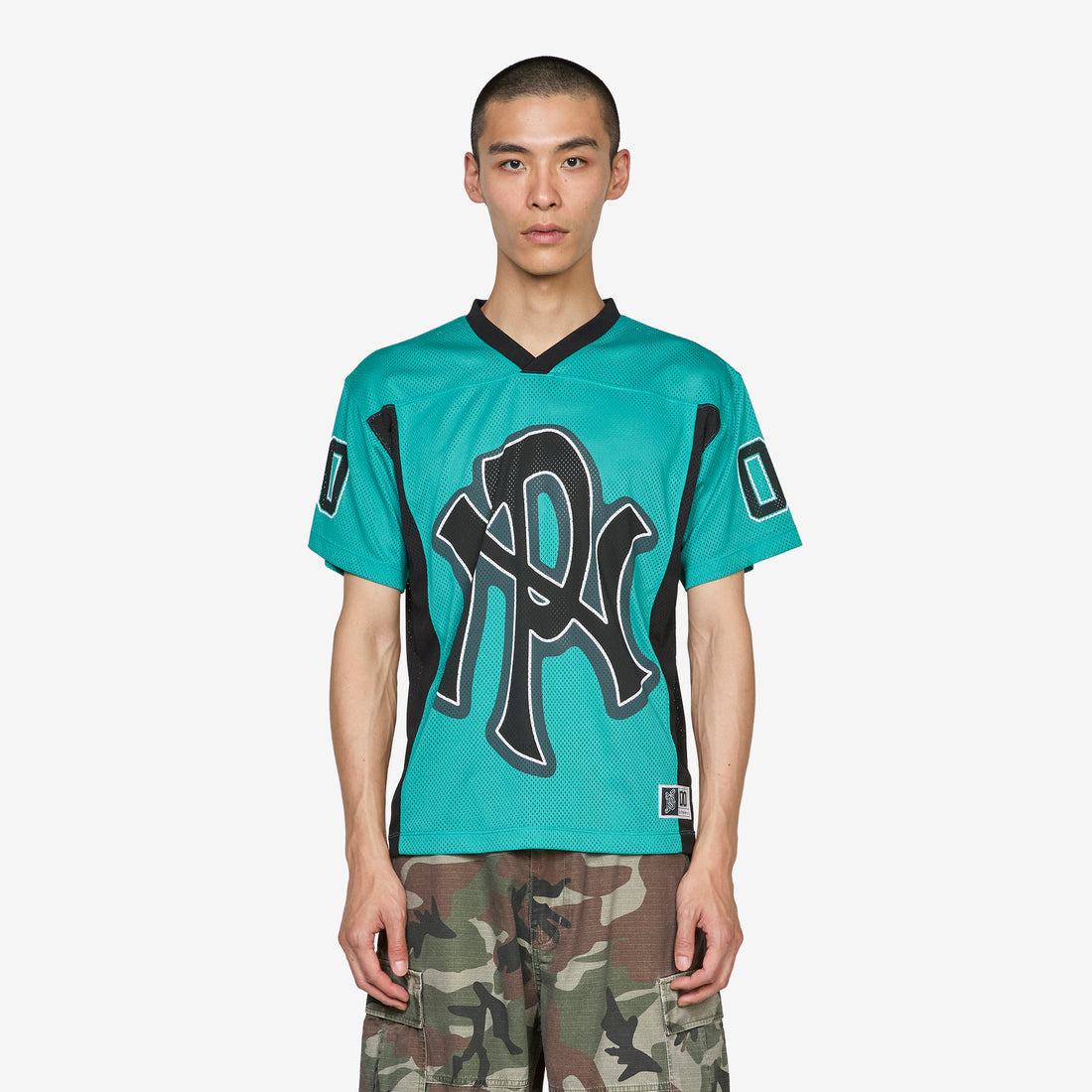 NYP Sports Poly Short Sleeve Jersey Aqua Tees