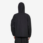 Quilted Short Blouson Jacket Black