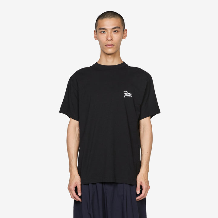 Croco T-Shirt Black Front