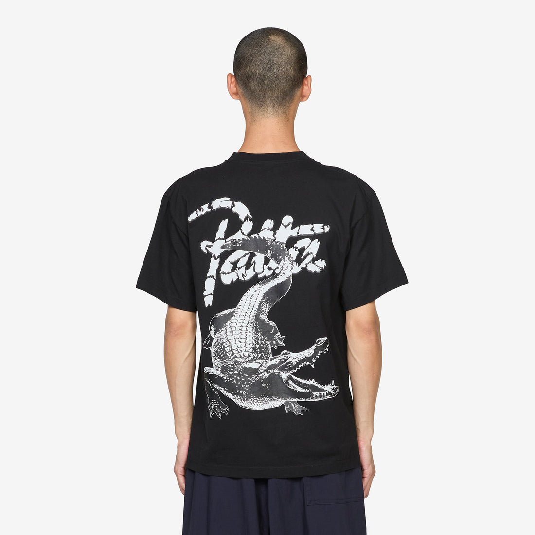 Croco T-Shirt Black Tees