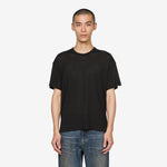 Ornament T-Shirt Black Lace Stripe