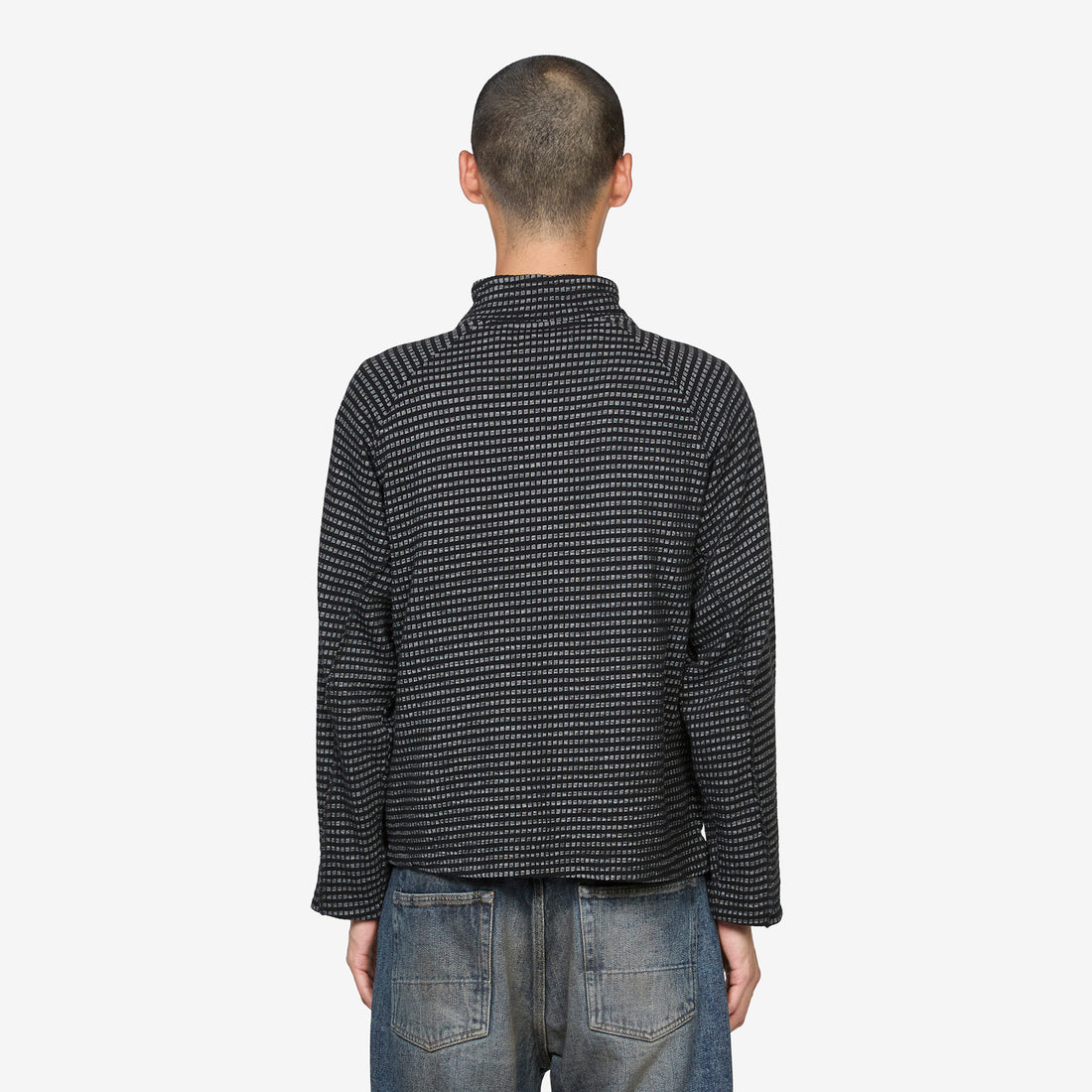 Leisure Zip Up Black Experienced Check Jumpers