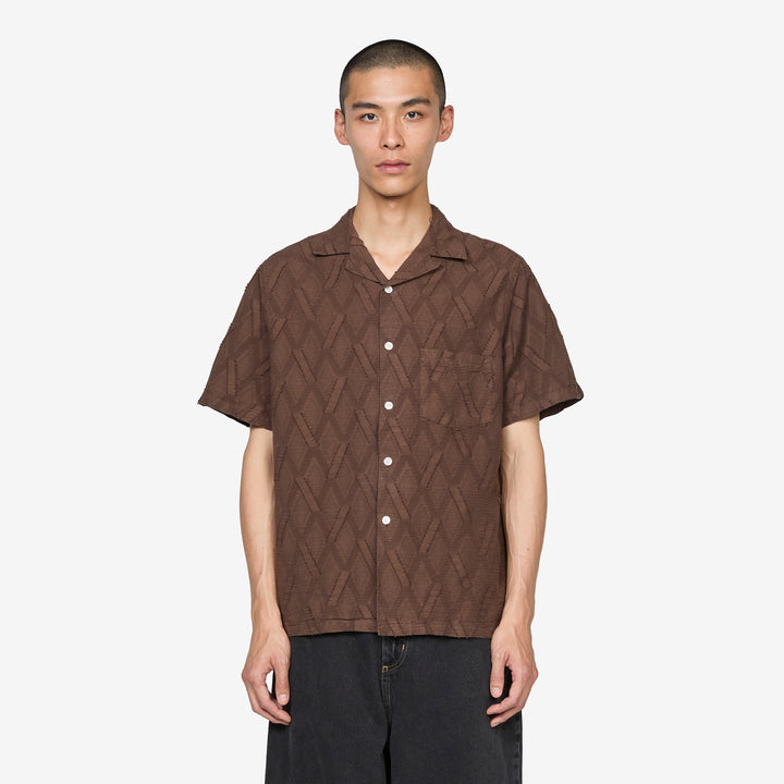 Ike Shirt Brown Front