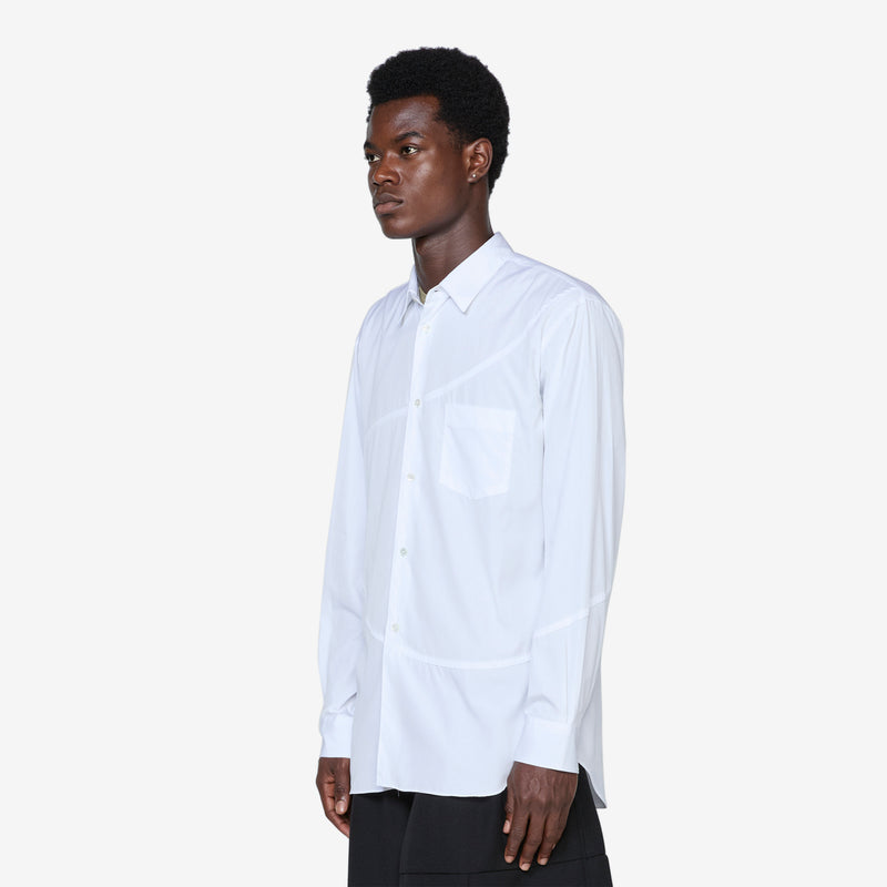 Panelled Shirt White Shirts