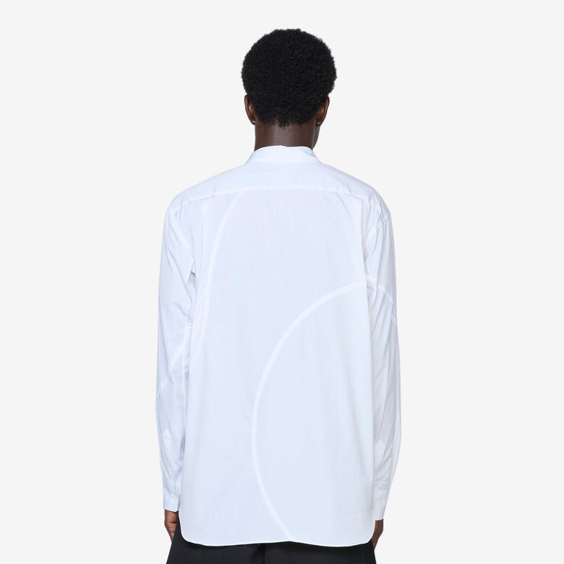 Panelled Shirt White