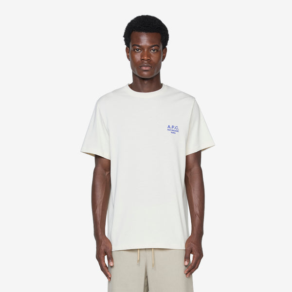 Raymond T-Shirt Off White | Blue