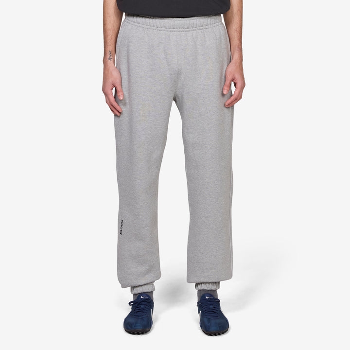 NOCTA Fleece Pant Dark Grey Heather | Matte Silver | Black Front