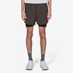 Post Archive Faction (PAF) x Zero 2-in-1 Shorts Molasses | Black