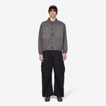 Chino Zip Twill Jacket Charcoal