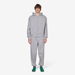 Solo Swoosh Full-Zip Hoodie Dark Grey Heather | Sail