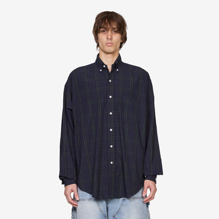 Broad B.D Shirt Vin Navy Front