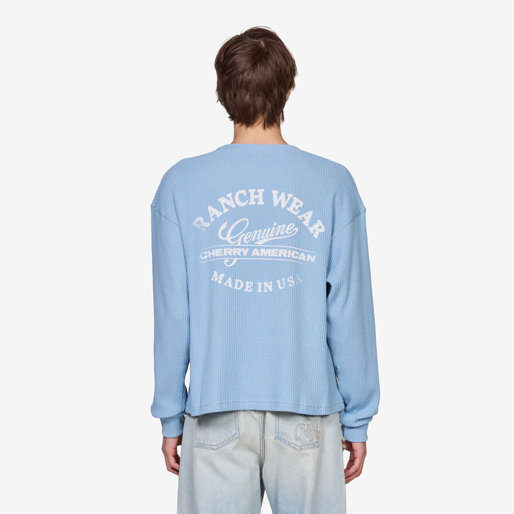 Ranchwear Boxy Thermal Sky Blue