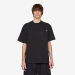 Hidden Logo Pocket Piece Dyed T-Shirt Black