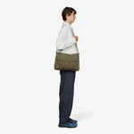 Herringbone Shoulder Bag Ivy Green