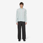 Popeline Longsleeve Lens Button Shirt Misty Blue