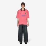 Oversized Polo Washed Pink