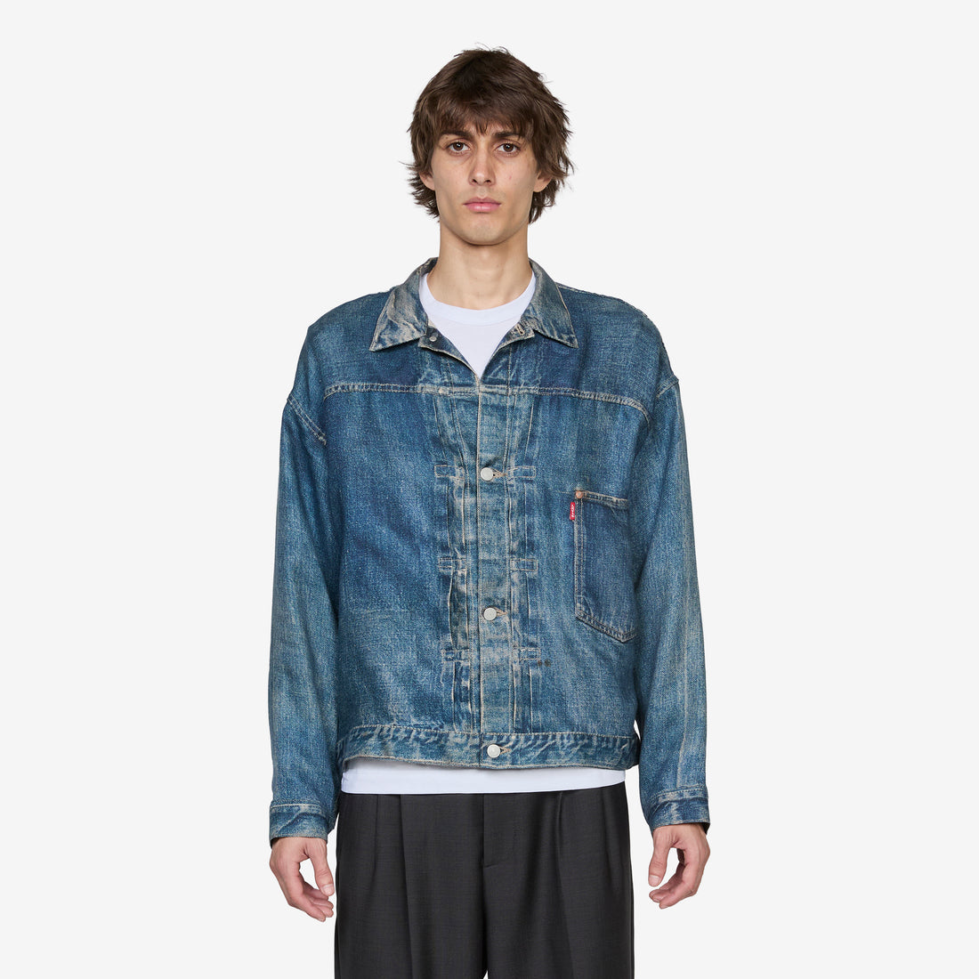 Levi's Linen Type 1 Jacket Indigo Jackets