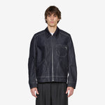 Reactive-Dyed Denim Jacket Indigo