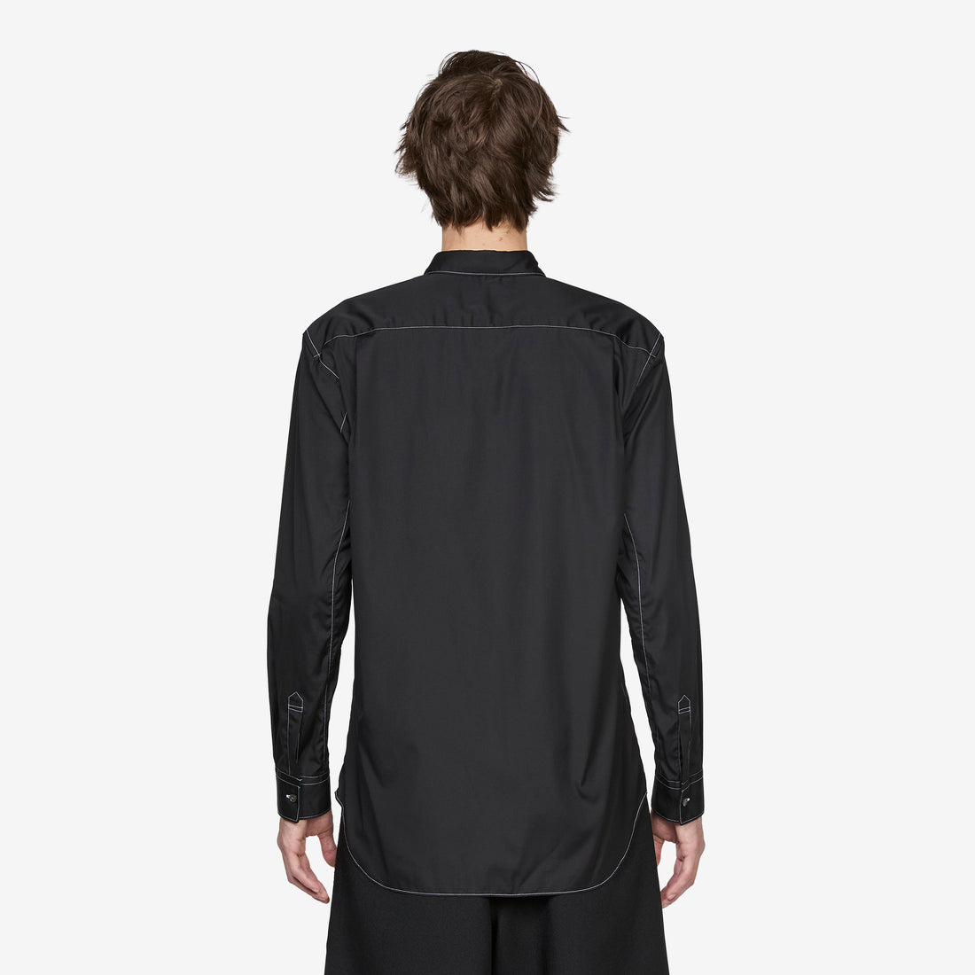 Geometric Shirt Black Shirts