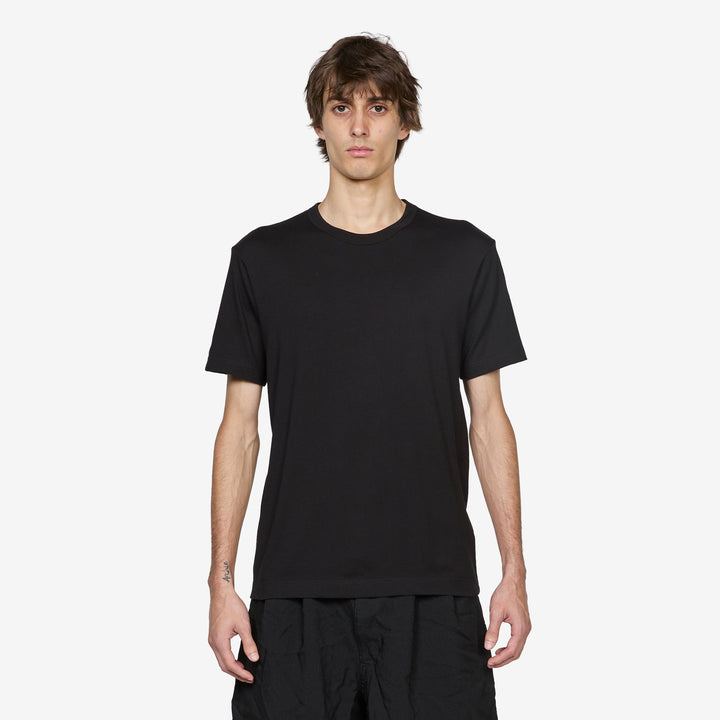Neck Logo T-Shirt Black Front