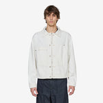 Bull Denim Zip Jacket Gauze White
