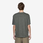 20/1 Jersey Plated Logo T-Shirt Gunmetal