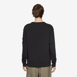 Malfilè Fleece Lens Crewneck Sweatshirt Black