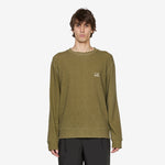 Heavy Jersey Plated Crewneck Sweatshirt Dried Herb
