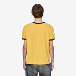 ADSB Logo Patch Ringer T-Shirt Yellow