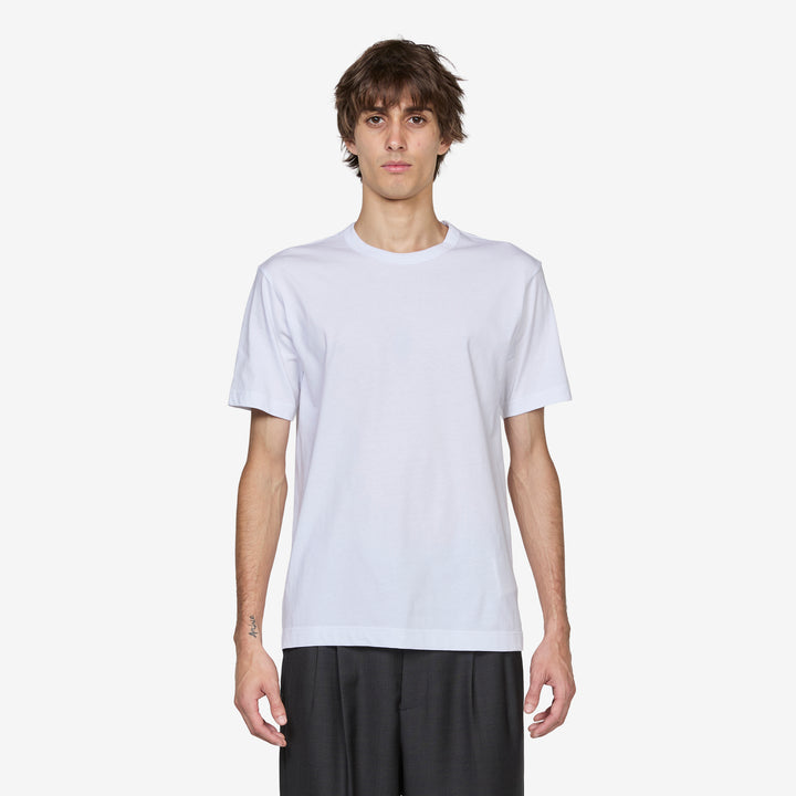 Neck Logo T-Shirt White Front