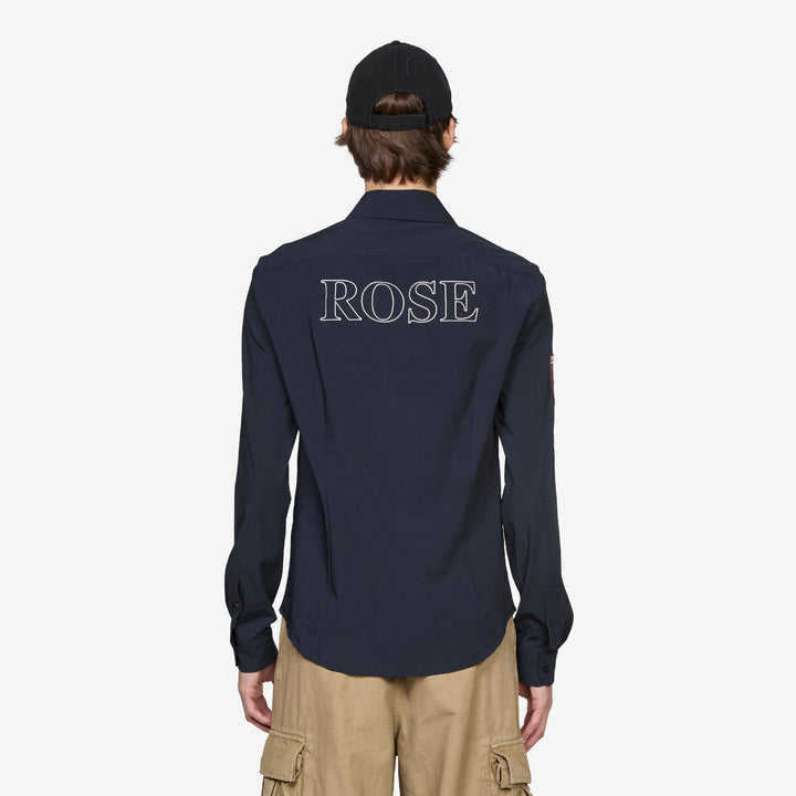 Sleazy Sports Shirt Navy Blue
