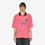 Oversized Polo Washed Pink