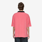 Oversized Polo Washed Pink