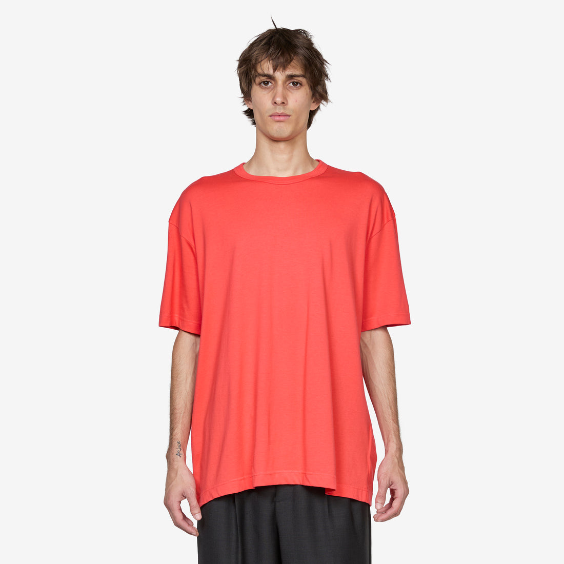 Back Logo T-Shirt Red Tees