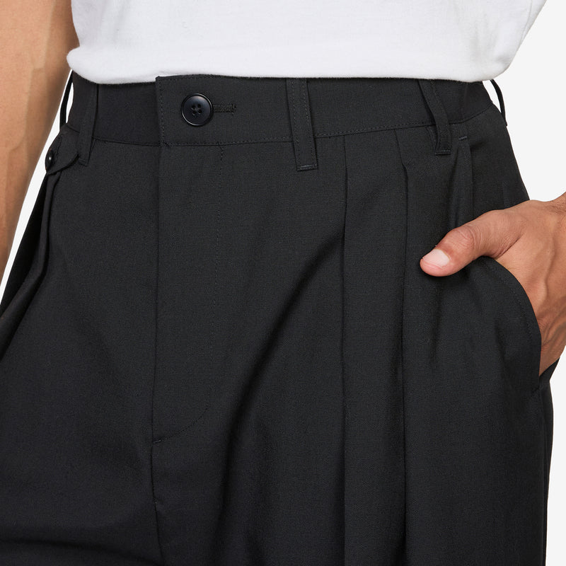 Studio Nicholson x Alvy Double Pleat Pant Darkest Navy Pants