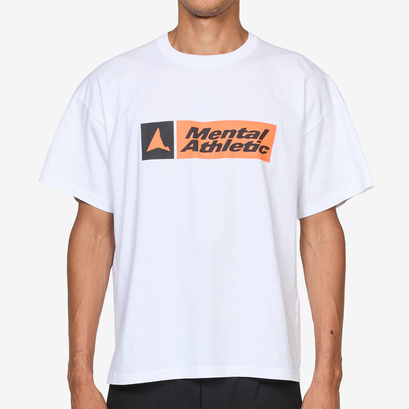 Mental Athletic x Logo T-Shirt Off White Tees