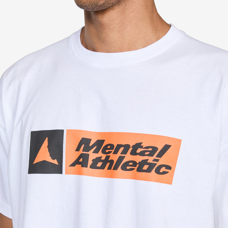 Mental Athletic x Logo T-Shirt Off White Tees