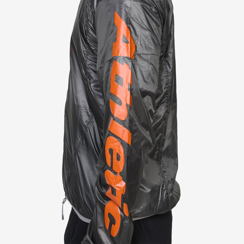 Mental Athletic x Hue Packable Wind Jacket Anthracite Jackets