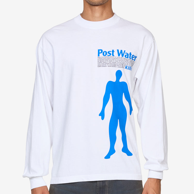 Post Water Longsleeve Shirt White Tees