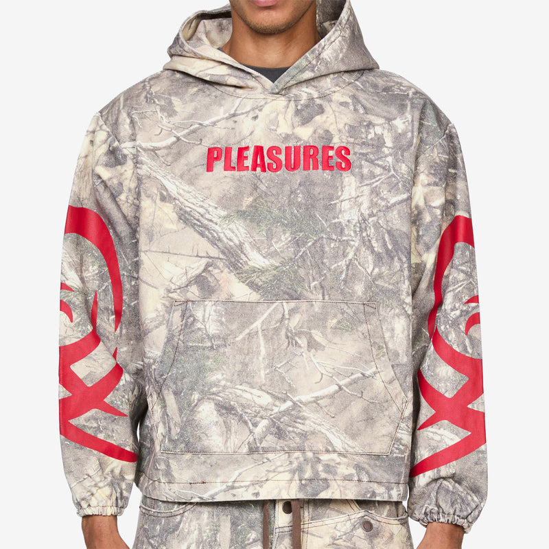 Hunt Canvas Poncho Hoodie Camo Jumpers