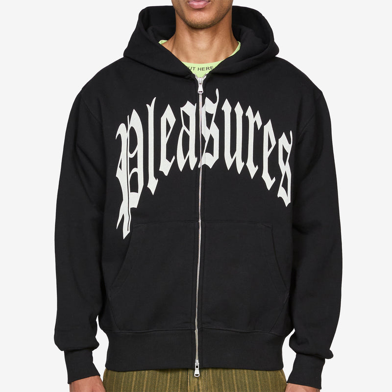 Twitch Zip Hoodie Black Jumpers