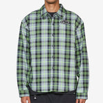 Koston Flannel Longsleeve Button Up Dark Smoke Grey | Volt