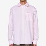 Mending Logo Poplin Shirt Pink Gummy