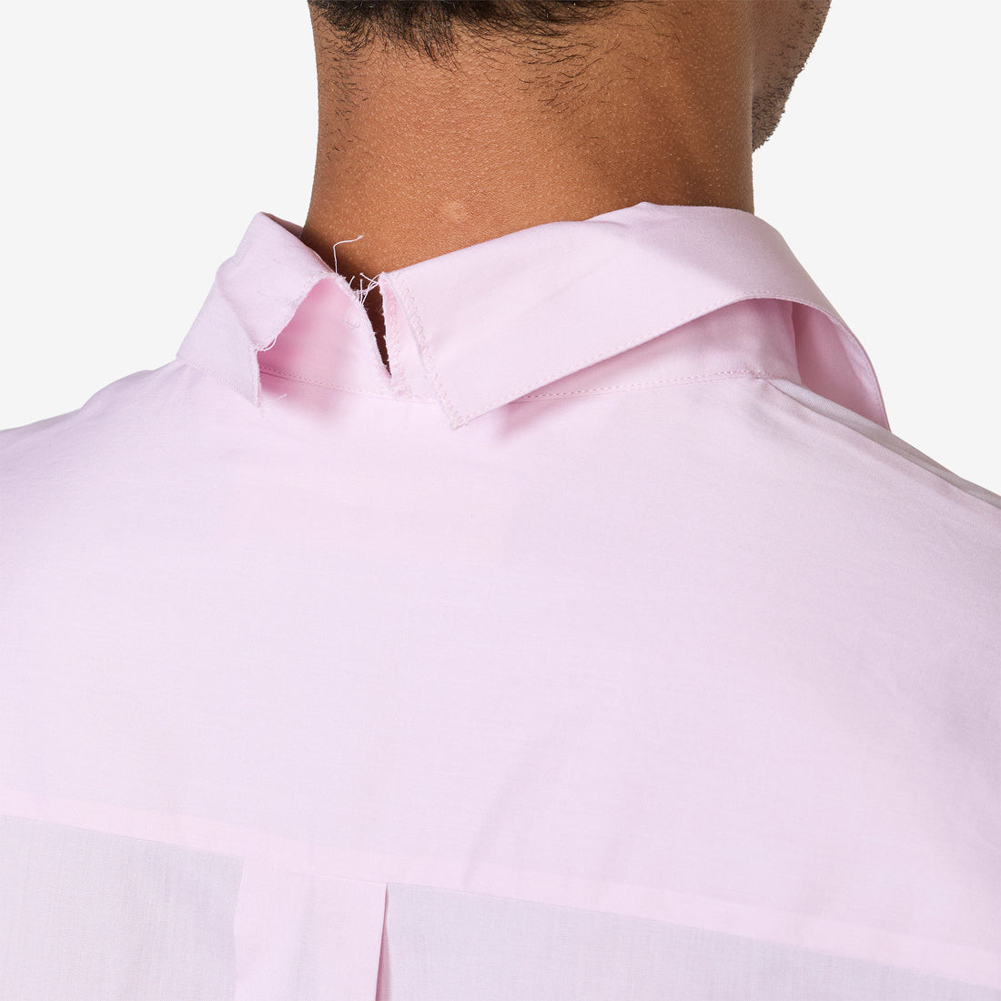 Mending Logo Poplin Shirt Pink Gummy Shirts