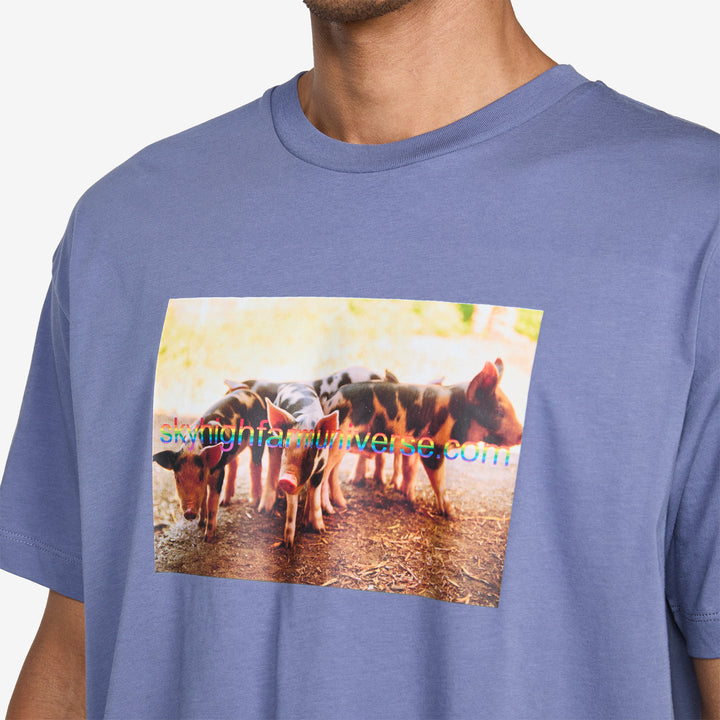 Pigs Farm T-Shirt Navy