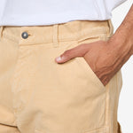 Canvas Double Knee Pants Beige