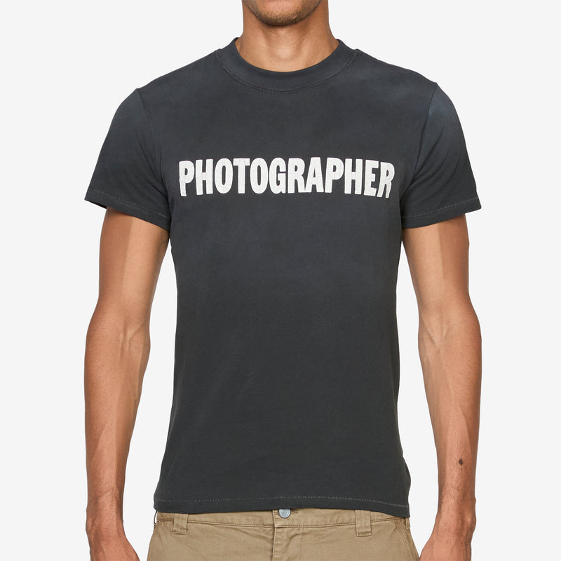 Photographer T-Shirt Black Tees