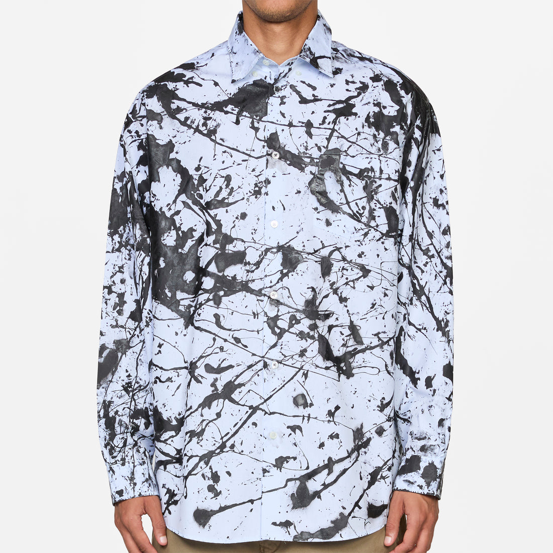 Button Down Shirt Hand-Painted Shirts